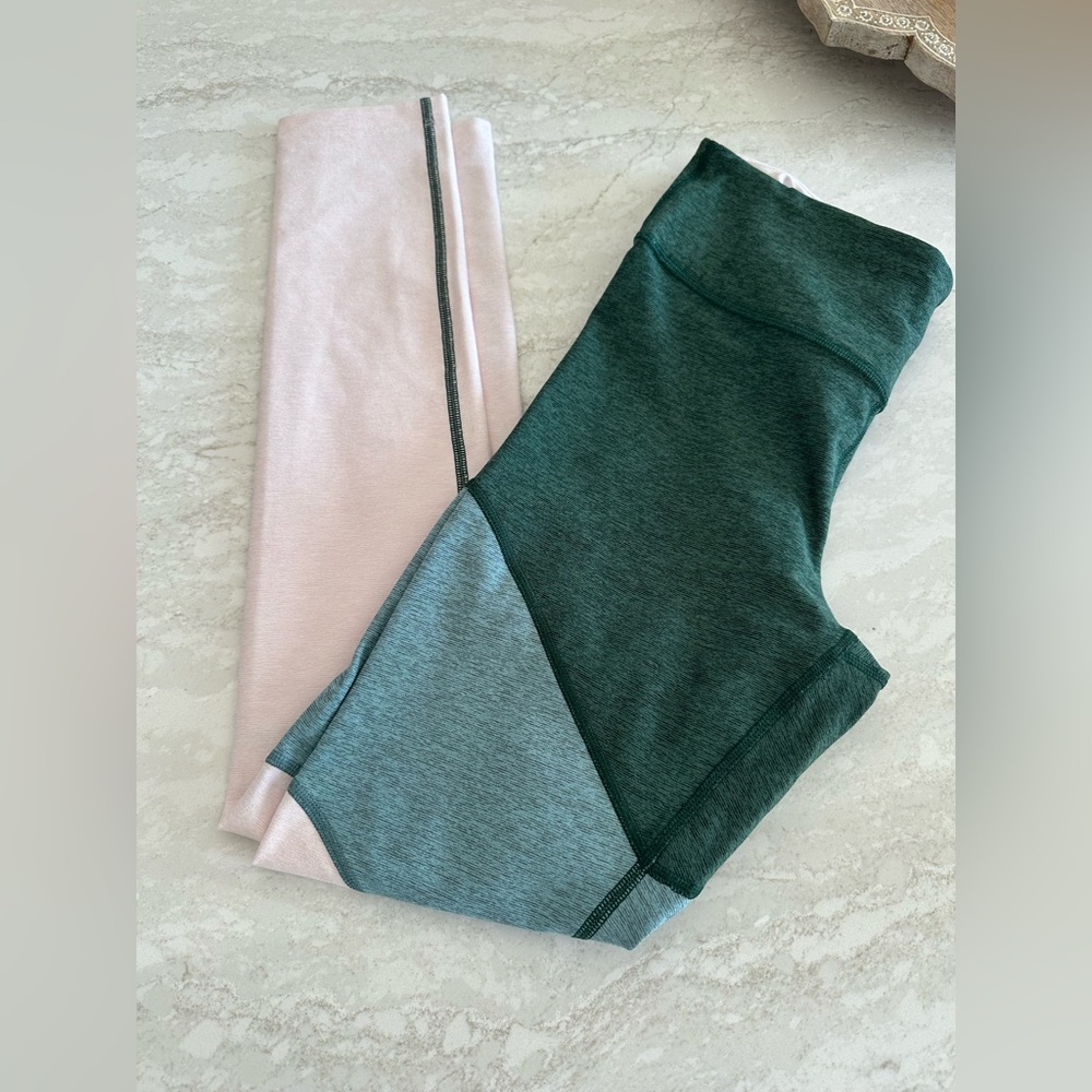 NWOT Outdoor Voices Colorblock Leggings - Size S